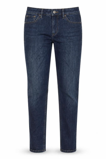 Womens UK Size 8 Marks and Spencer Slim Fit Straight Blue Jeans