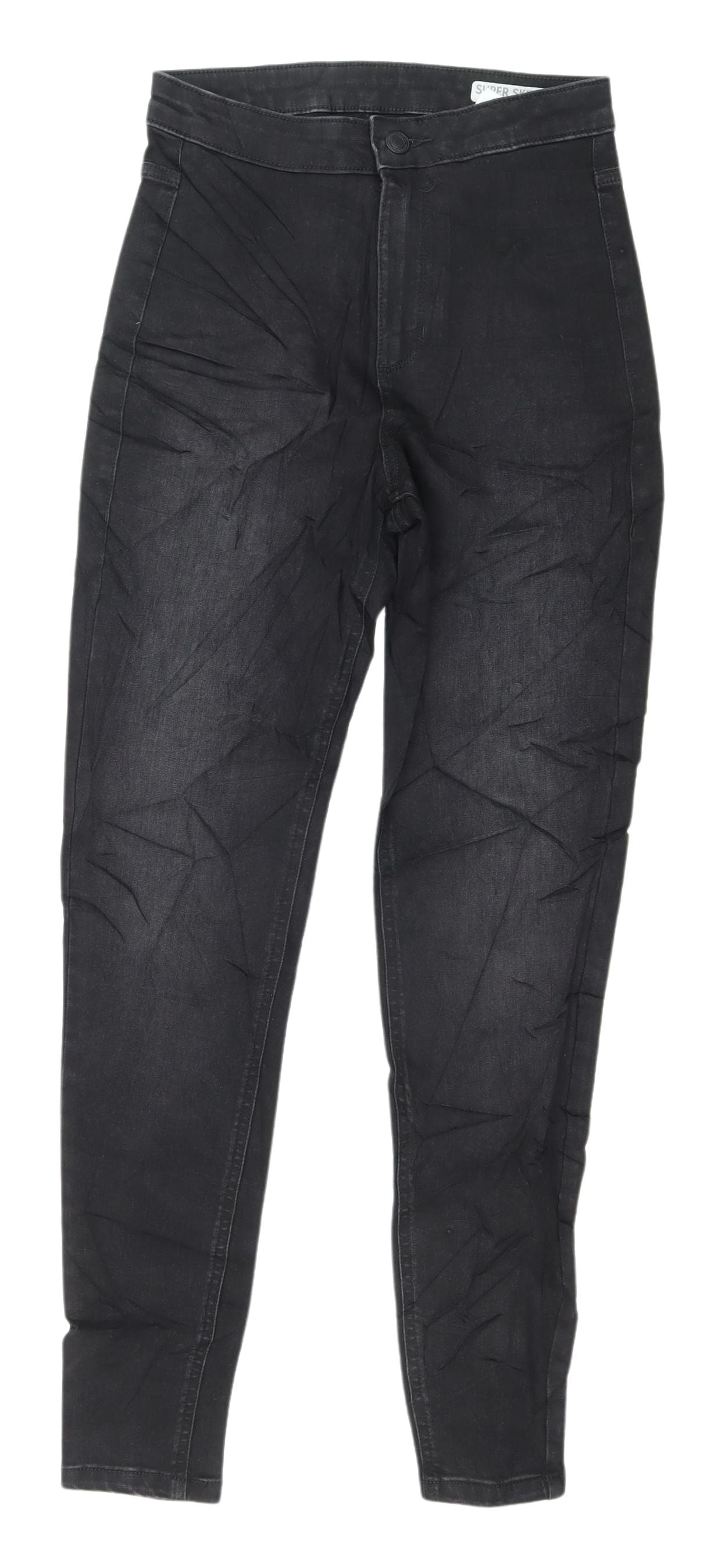 Womens UK Size 8 Marks and Spencer Slim Fit Skinny Black Jeans