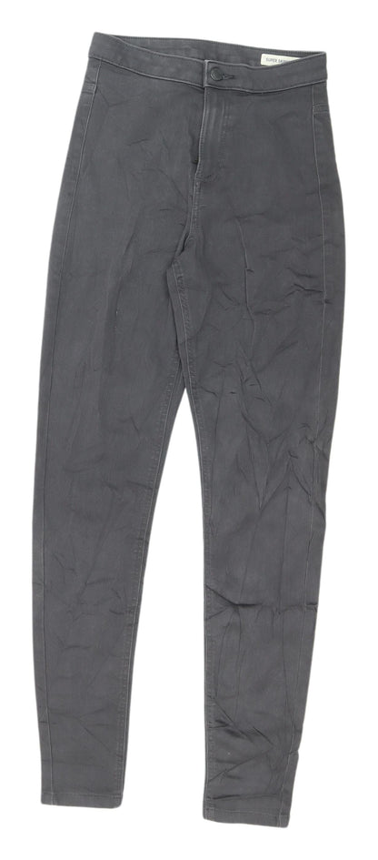 Womens UK Size 8 Marks and Spencer Regular Fit Skinny Grey Jeans
