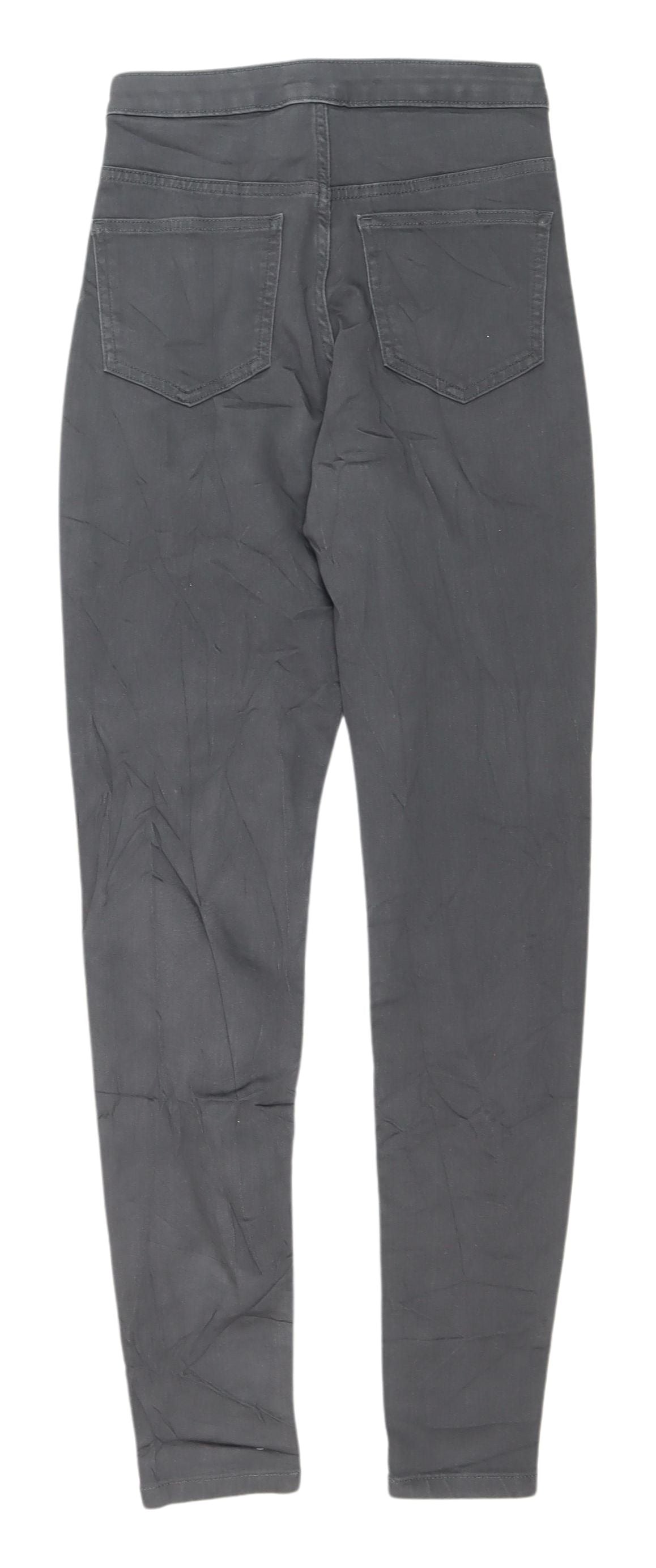 Womens UK Size 8 Marks and Spencer Regular Fit Skinny Grey Jeans