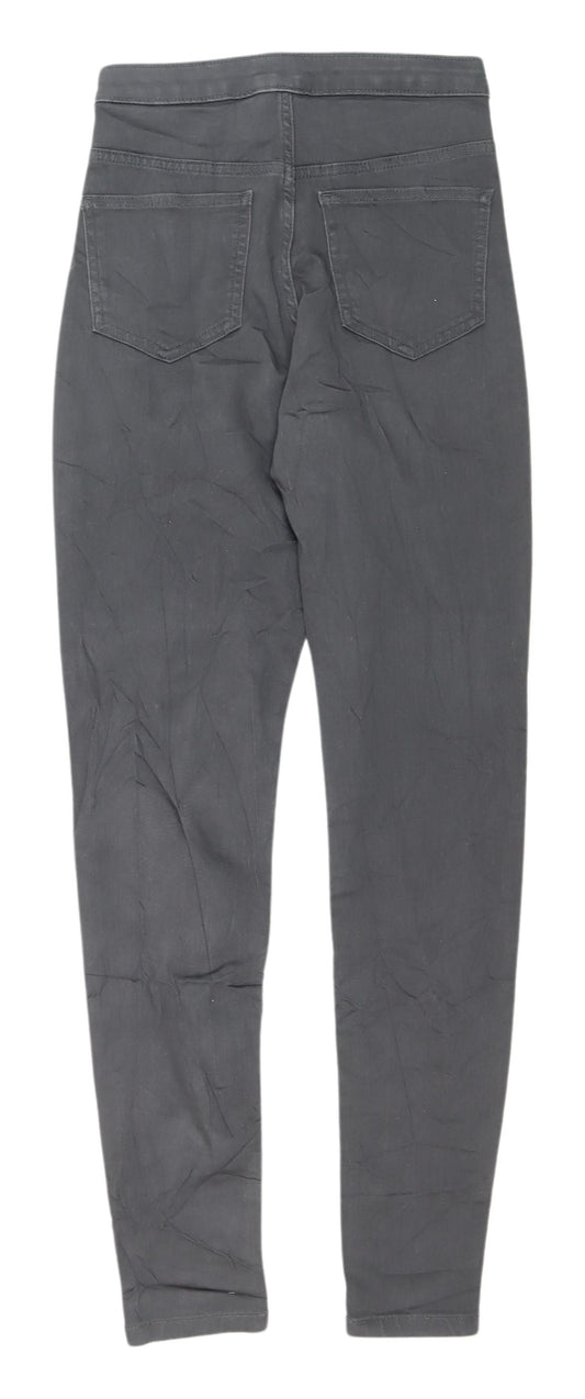 Womens UK Size 8 Marks and Spencer Regular Fit Skinny Grey Jeans