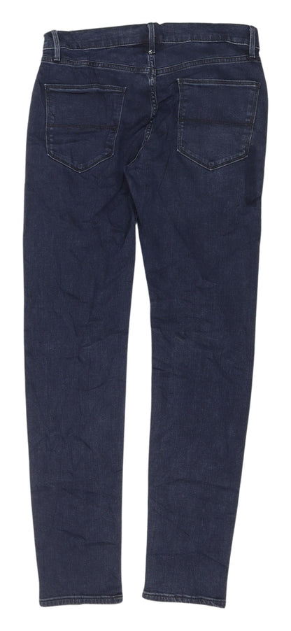 Marks & Spencer Men's Blue Skinny Jeans Size 30 Regular