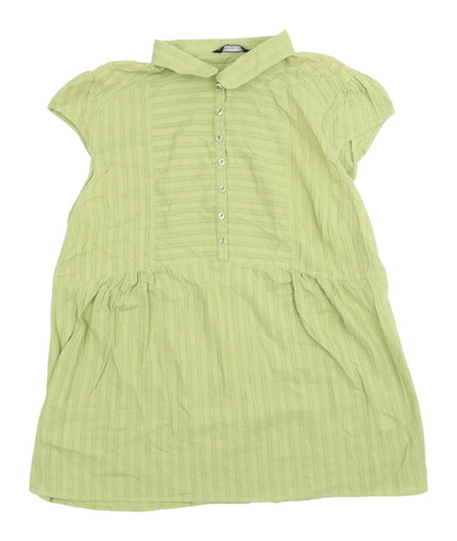 Womens UK Size 16 Marks and Spencer Green Basic Blouse