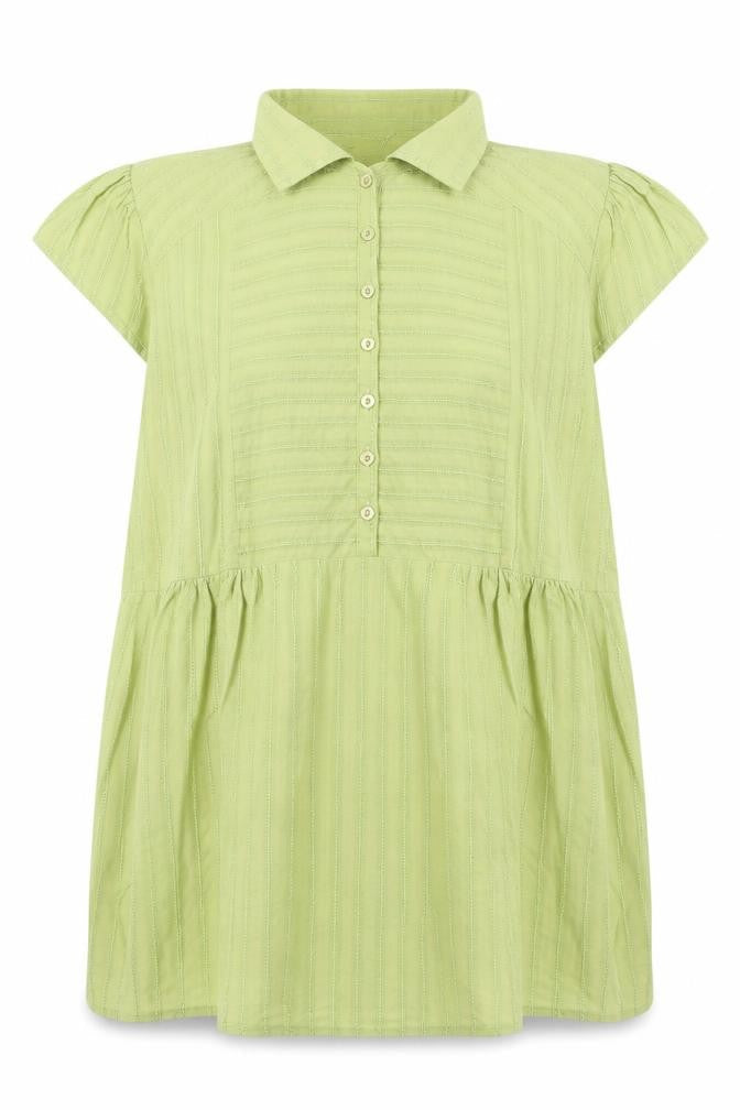 Womens UK Size 16 Marks and Spencer Green Basic Blouse