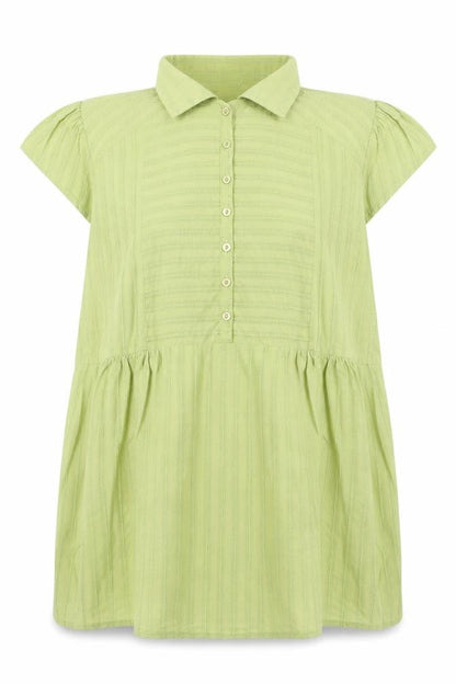 Womens UK Size 16 Marks and Spencer Green Basic Blouse
