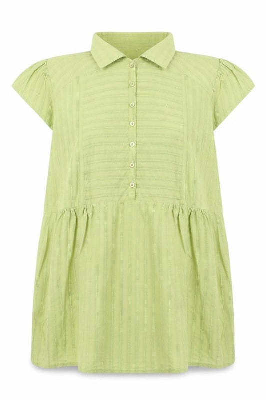 Womens UK Size 16 Marks and Spencer Green Basic Blouse