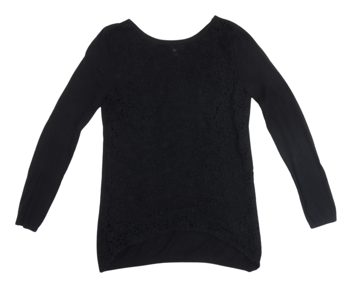 Womens UK Size 8 NEXT Black Pullover Jumper