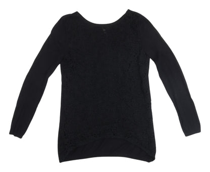 Womens UK Size 8 NEXT Black Pullover Jumper