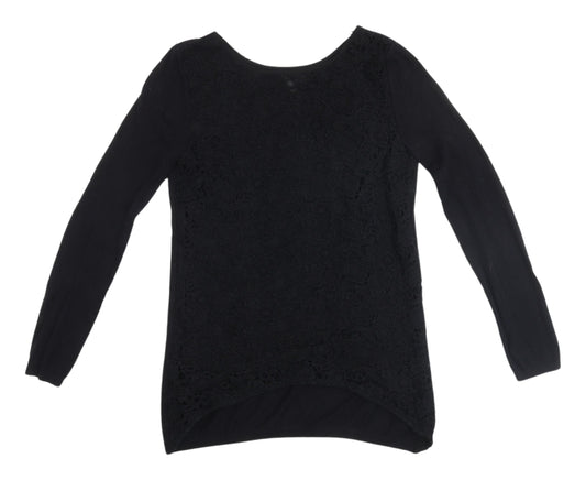 Womens UK Size 8 NEXT Black Pullover Jumper