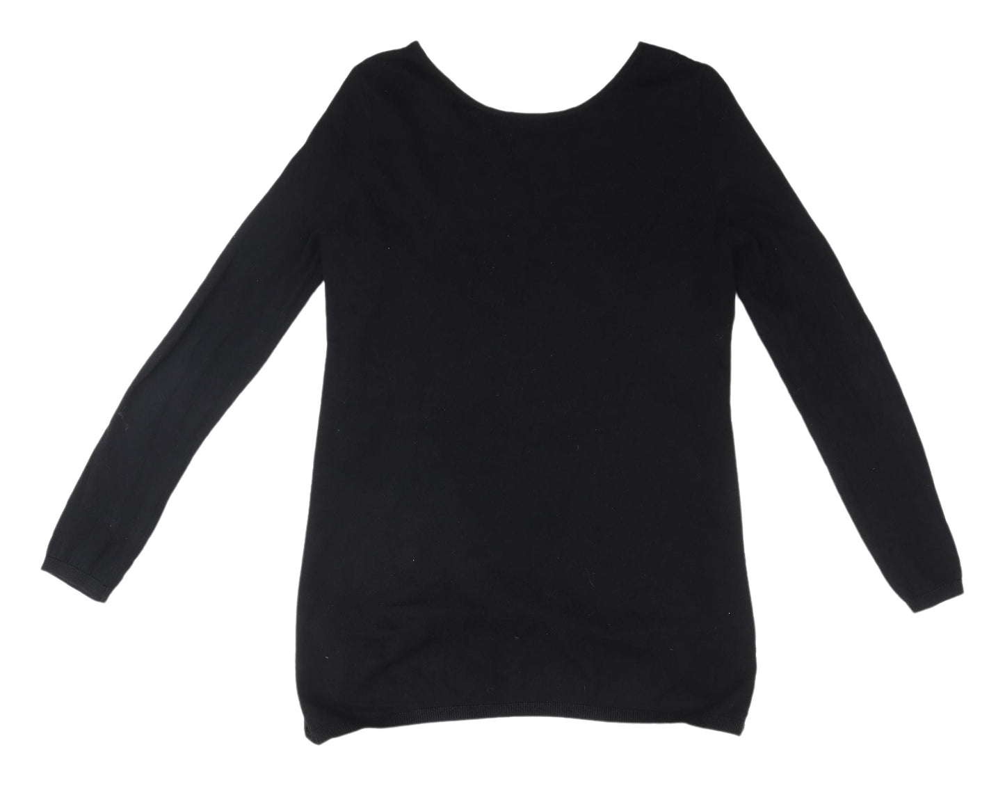 Womens UK Size 8 NEXT Black Pullover Jumper