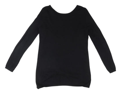 Womens UK Size 8 NEXT Black Pullover Jumper