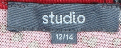 Studio Red A-Line Butterfly Print Dress 12-14