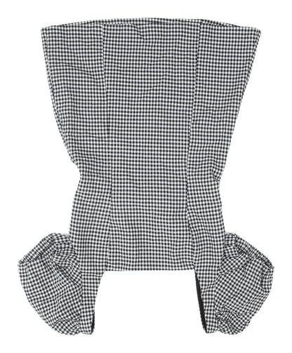 Zara Women's Black Gingham Pencil Dress M