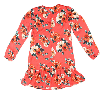 Studio Women's Multicoloured Floral Shift Dress Size 12