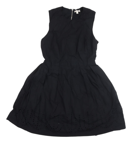 Gap Women's Black Fit & Flare Dress Size 10