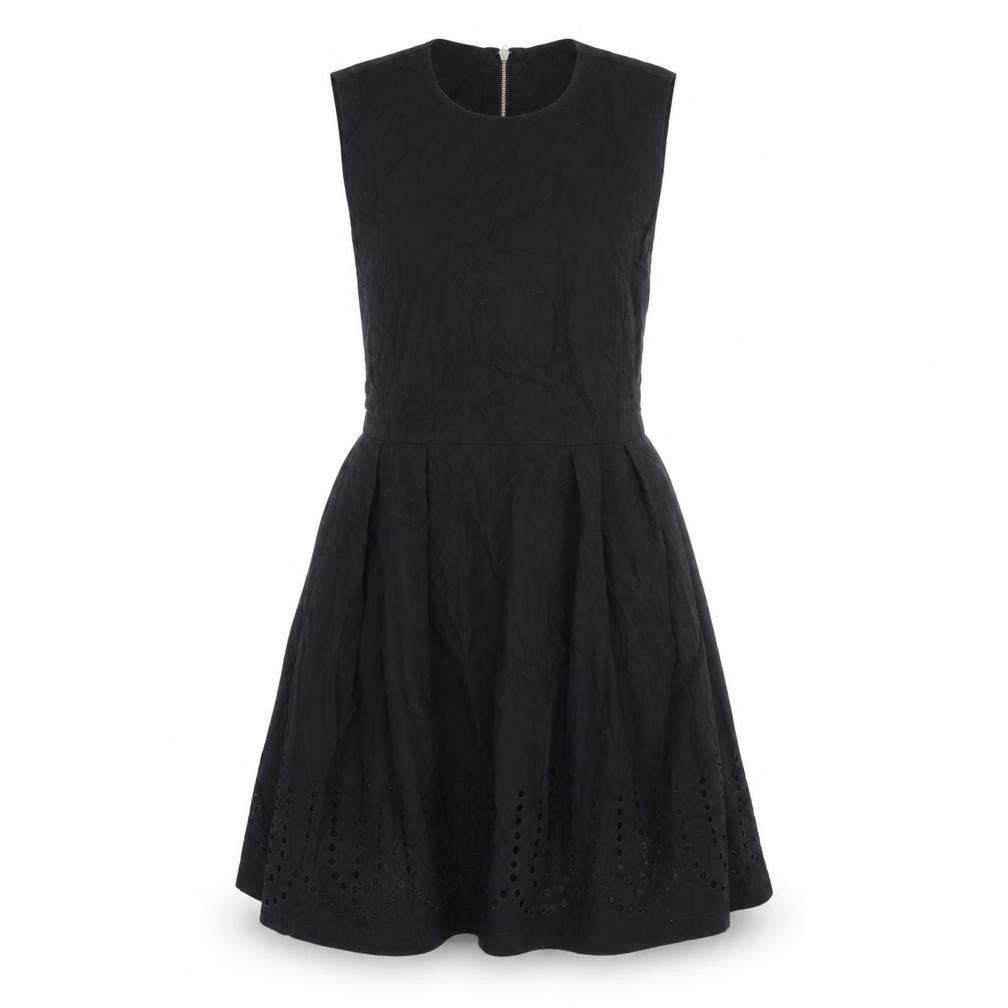 Gap Women's Black Fit & Flare Dress Size 10