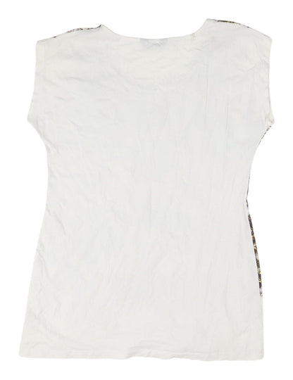 Womens UK Size 16 Dorothy Perkins Multicoloured Basic T-Shirt