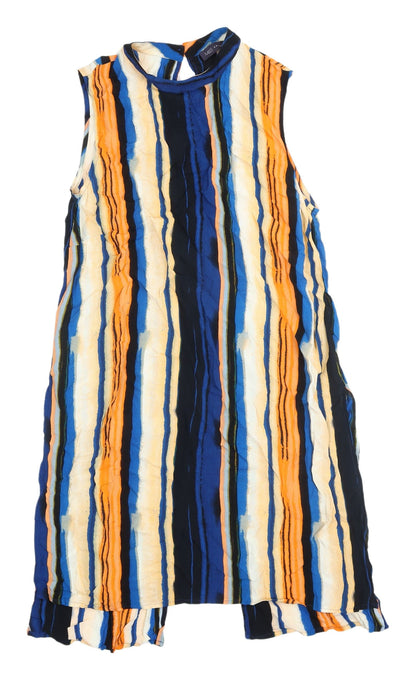 Womens UK Size 12 Marks and Spencer Multicoloured Tunic Blouse