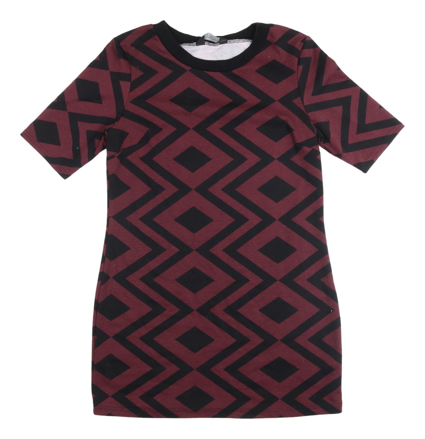 Dorothy Perkins Women's Geometric T-Shirt Dress, Size 12