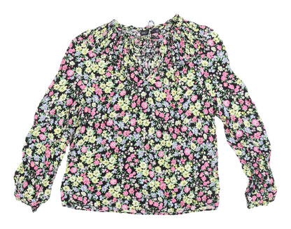 Womens UK Size 12 Marks and Spencer Multicoloured Tunic Blouse