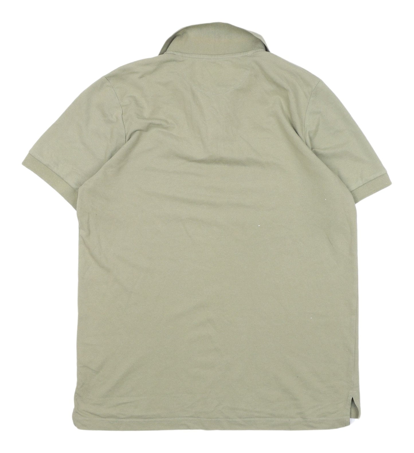 Harvey & Jones Men's Green Polo Shirt L