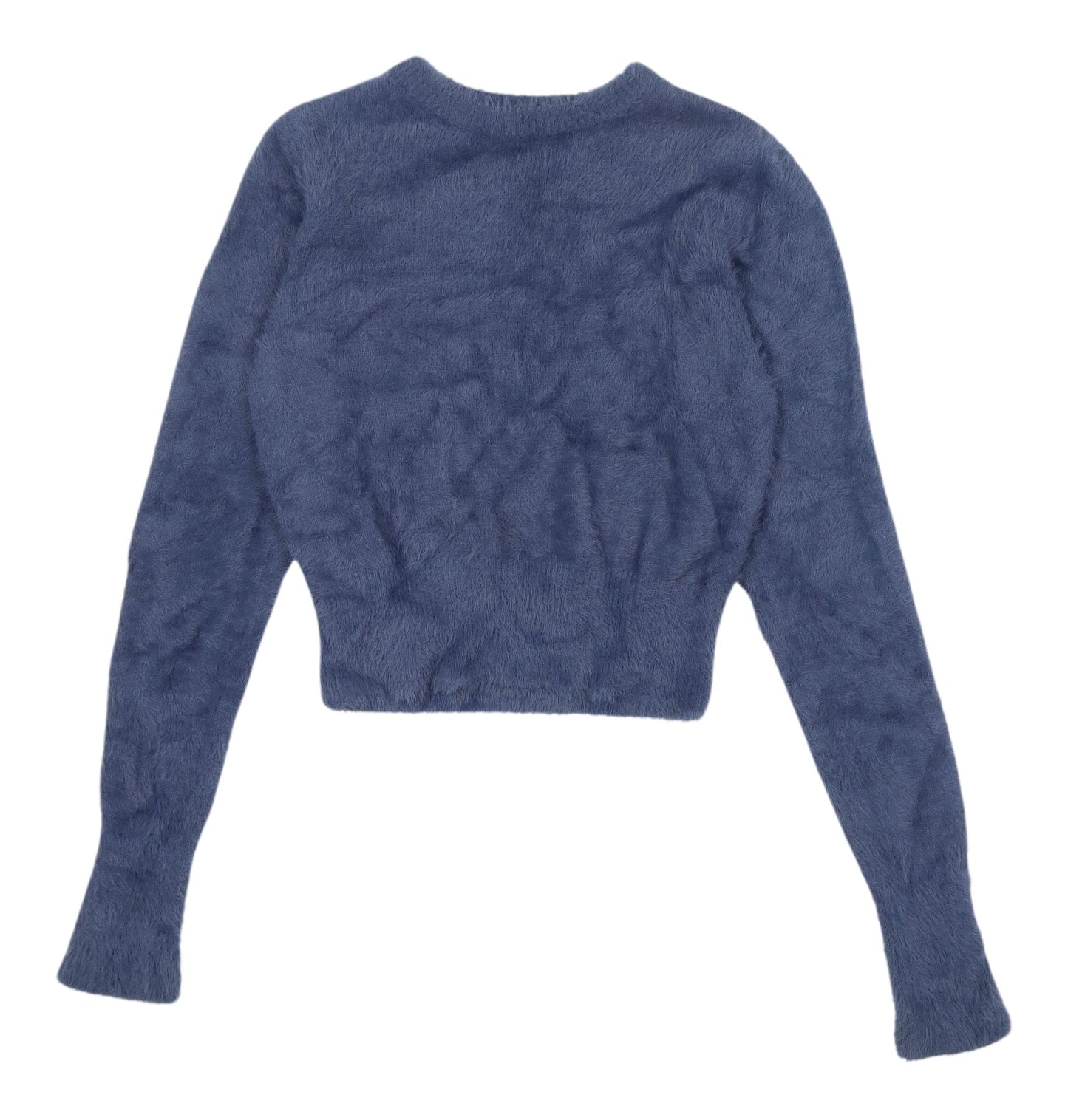 Womens UK Size S Zara Blue Pullover Jumper
