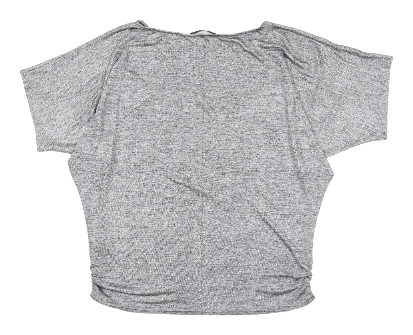 Womens UK Size S Oasis Grey Basic T-Shirt
