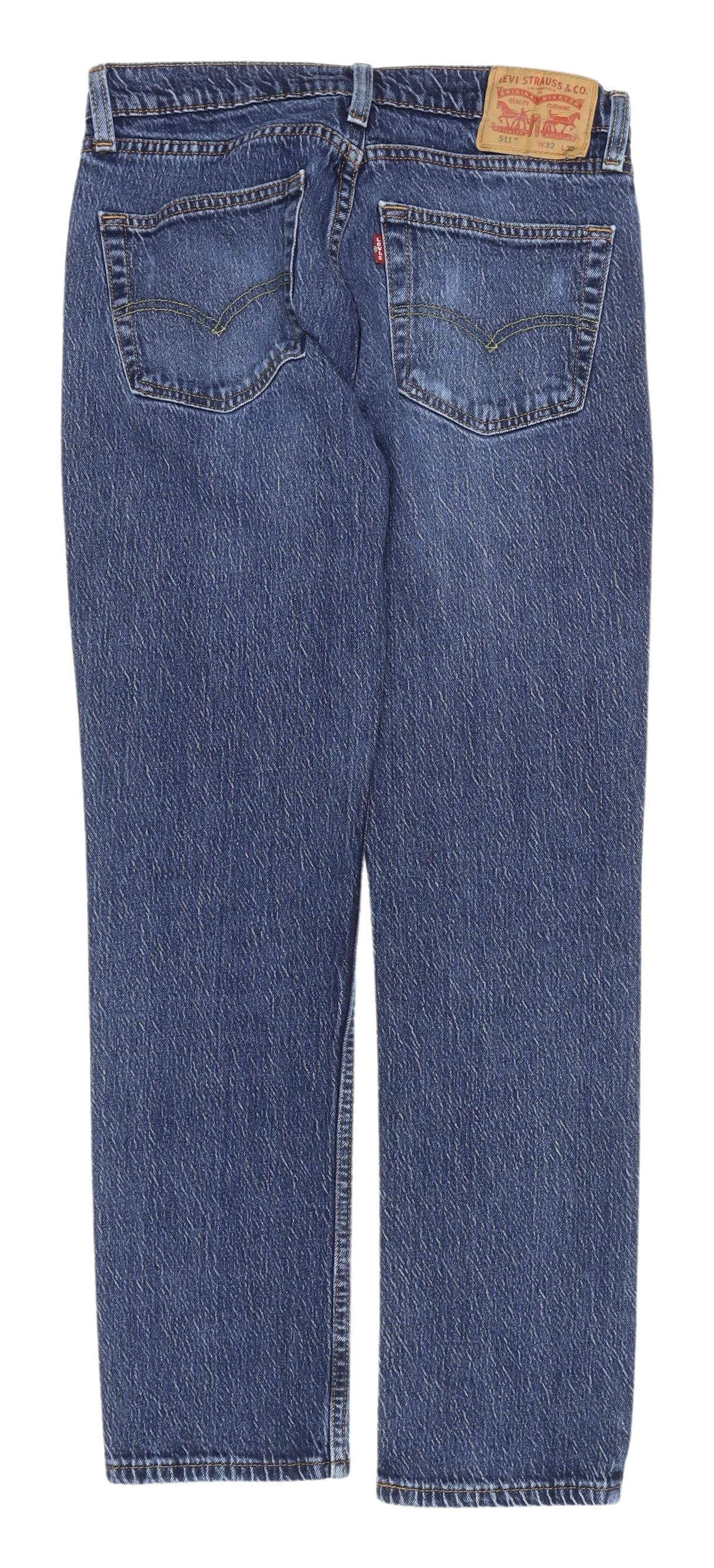 Levi's Men's Blue Slim Straight Jeans