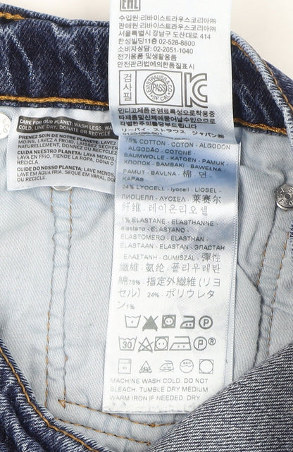 Levi's Men's Blue Slim Straight Jeans