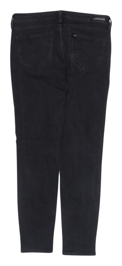 Lee Men's Black Skinny Jeans W32 L33 Slim Fit