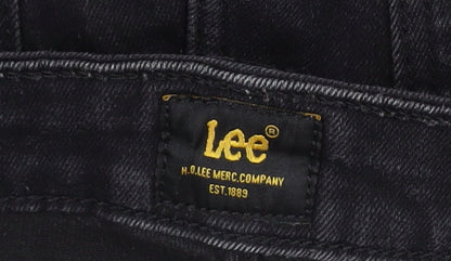 Lee Men's Black Skinny Jeans W32 L33 Slim Fit