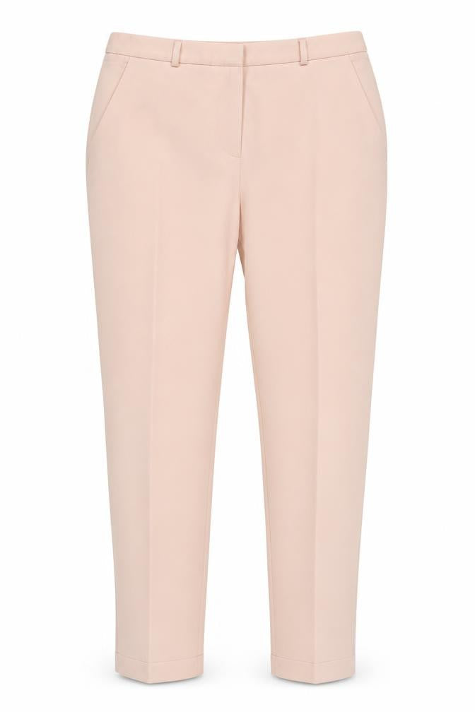 Womens UK Size 10 ASOS Regular Fit Dress Pants Beige Trousers