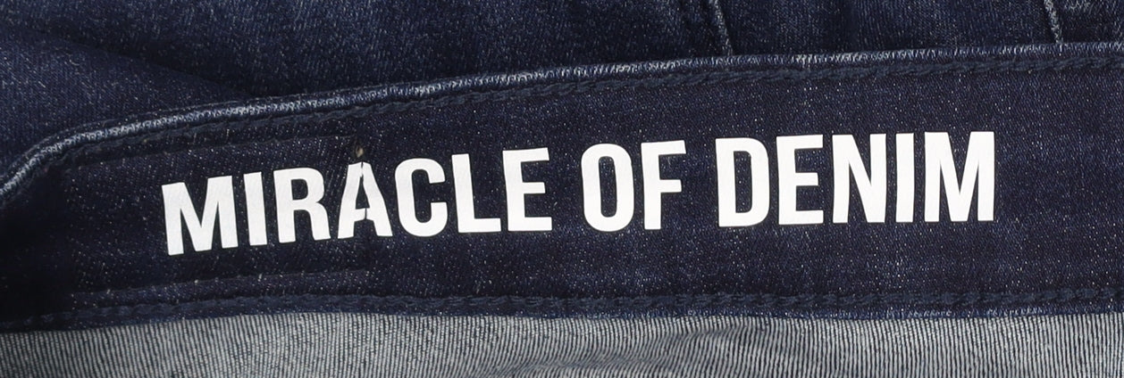 Miracle of Denim Men's Blue Straight Jeans W34