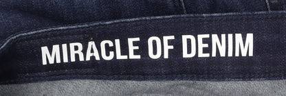 Miracle of Denim Men's Blue Straight Jeans W34