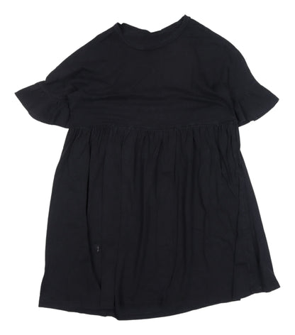 ASOS Women’s Black Short Sleeve Crew Neck Dress