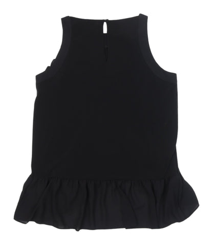 Womens UK Size 10 NEXT Black Ruffle Blouse