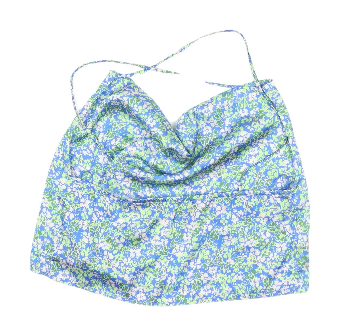 Womens UK Size S Pull & Bear Multicoloured Camisole Tank