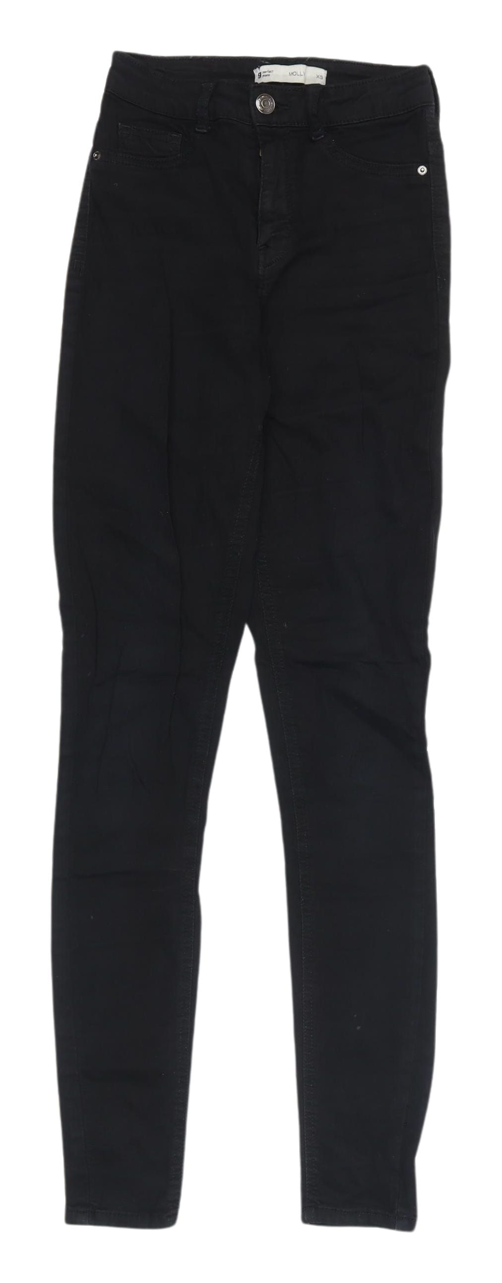 Gina Tricot Womens Black Skinny Jeans XS
