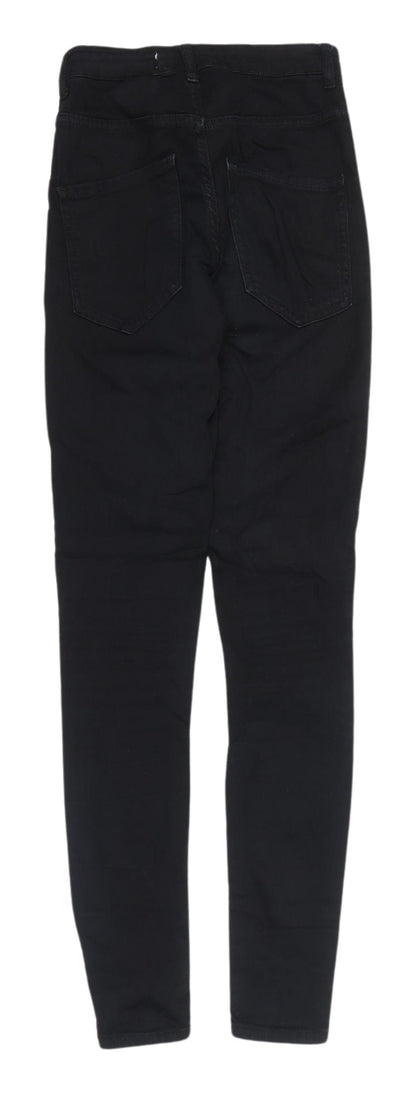 Gina Tricot Womens Black Skinny Jeans XS