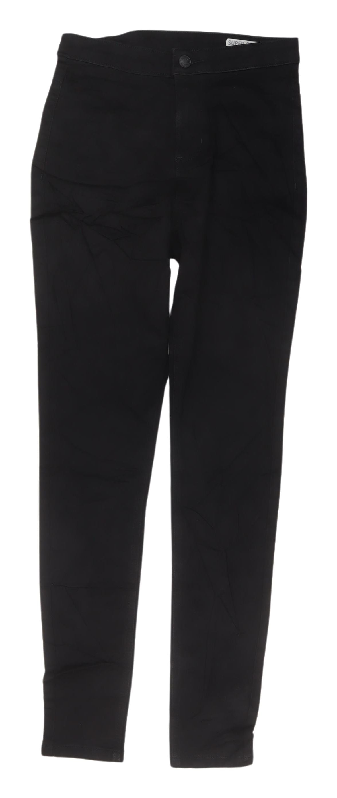 Womens UK Size 10 Marks and Spencer Regular Fit Skinny Black Jeans