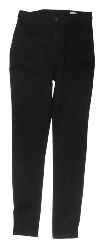 Womens UK Size 10 Marks and Spencer Regular Fit Skinny Black Jeans