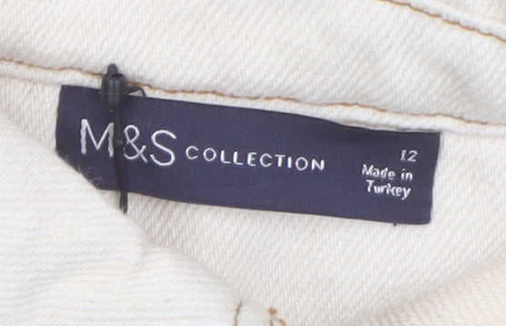 Marks and Spencer Women’s Beige Shirt Dress