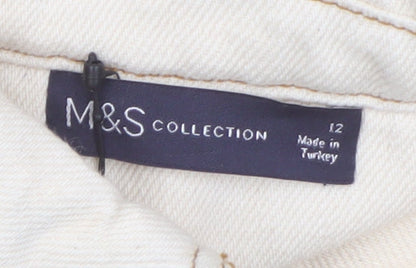 Marks and Spencer Women’s Beige Shirt Dress