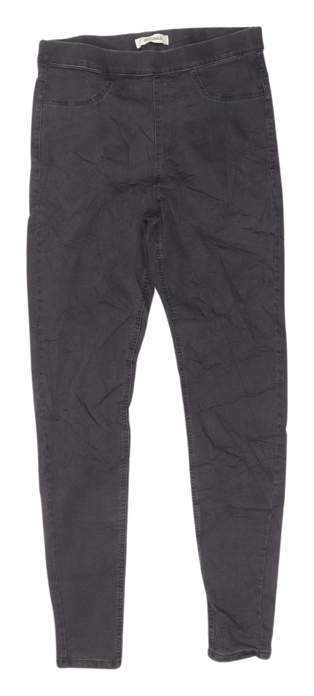 Womens UK Size 10 Marks and Spencer Regular Fit Jegging Grey Jeans