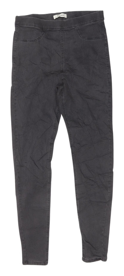 Womens UK Size 10 Marks and Spencer Regular Fit Jegging Grey Jeans