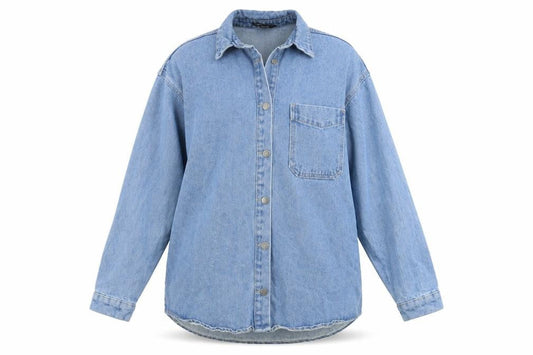 Womens UK Size 6 Boohoo Blue Basic Jacket