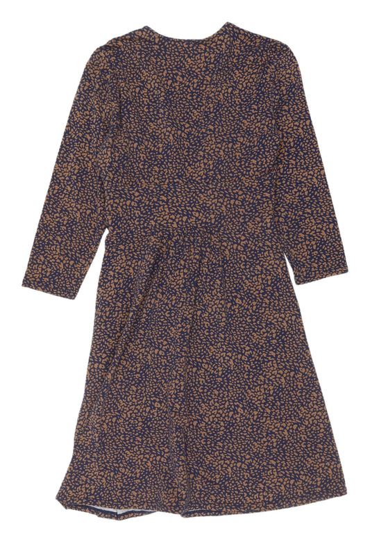 Lands' End Women's Multicoloured Wrap Dress Small