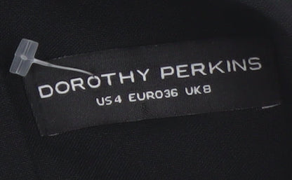 Dorothy Perkins Women's Black Sheath Dress Size 8