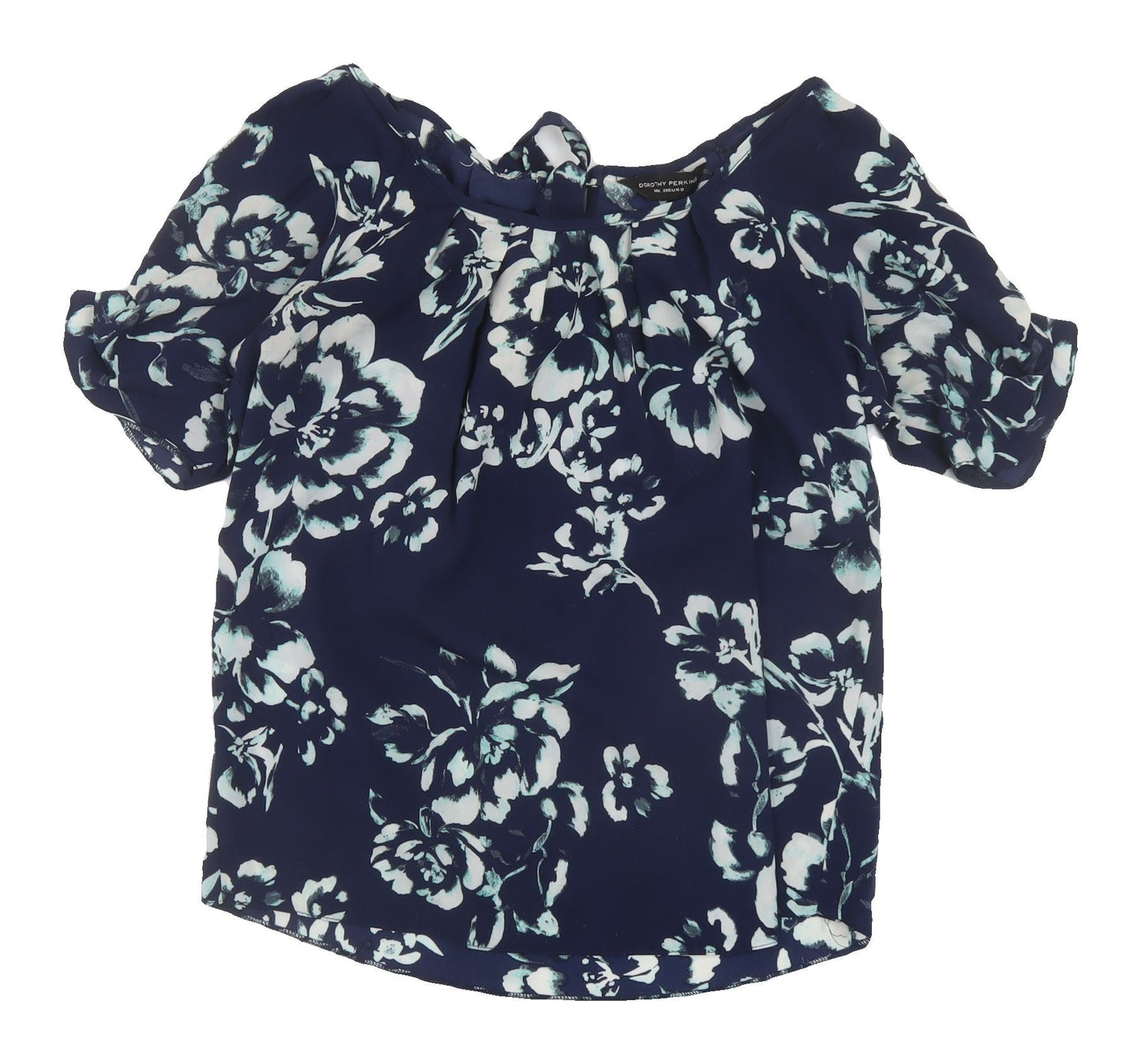 Womens UK Size 10 Dorothy Perkins Blue  Blouse