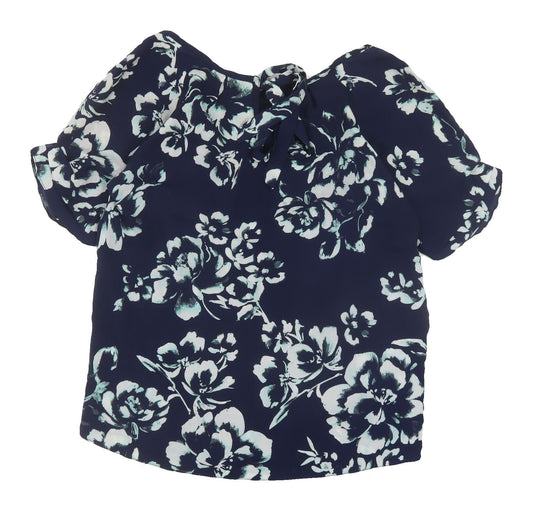 Womens UK Size 10 Dorothy Perkins Blue  Blouse